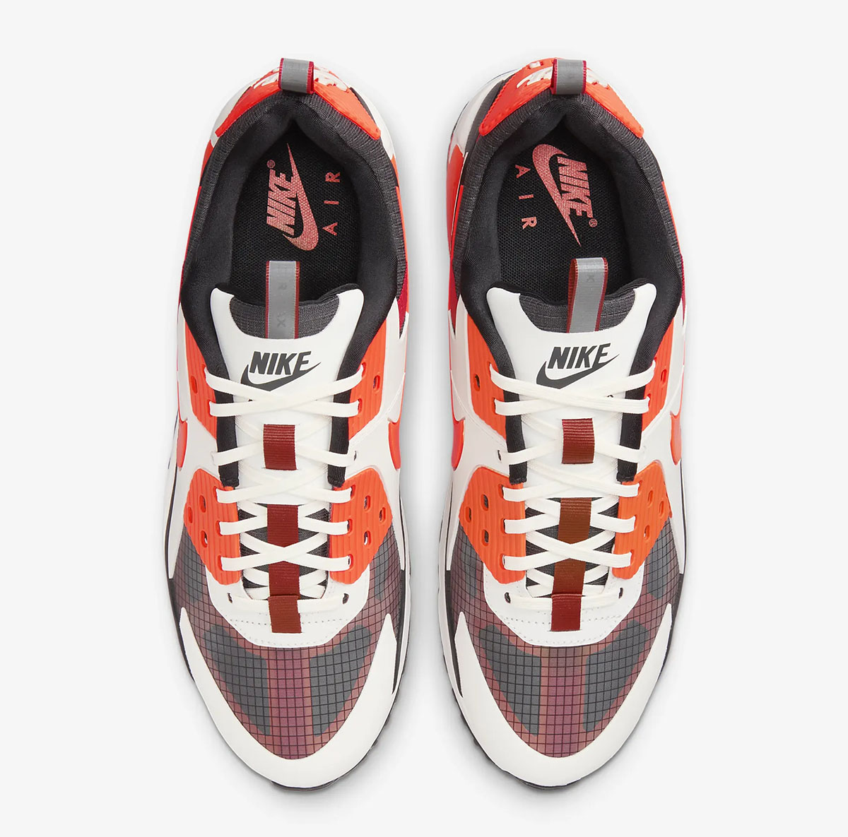 Nike Air Max 90 Drift Phantom Safety Orange Mens Shoes 4