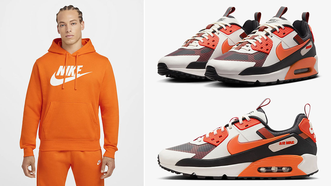 Orange nike outfit hotsell