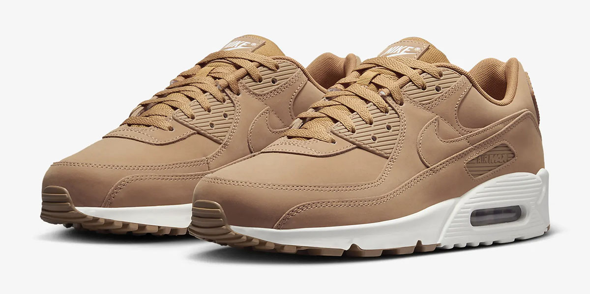 Nike Air Max 90 Premium Flax Sail 1