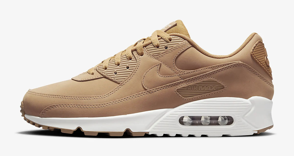 Nike Air Max 90 Premium Flax Sail 2