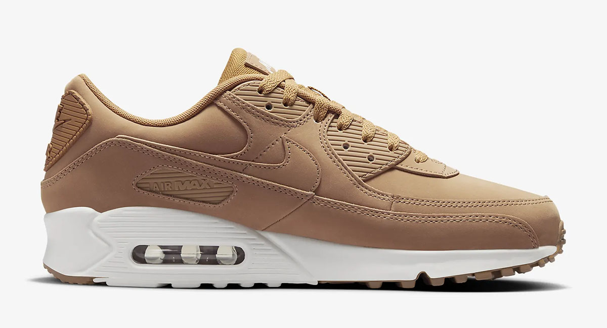 Nike Air Max 90 Premium Flax Sail 3