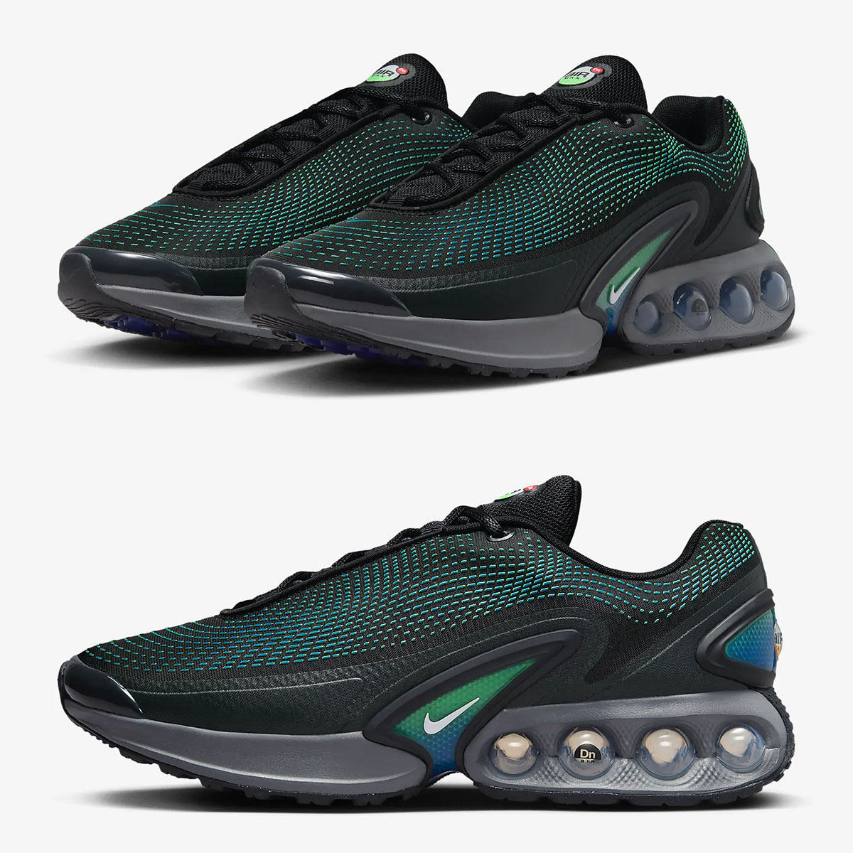 Nike Air Max Dn Black Hyper Cobalt Rage Green