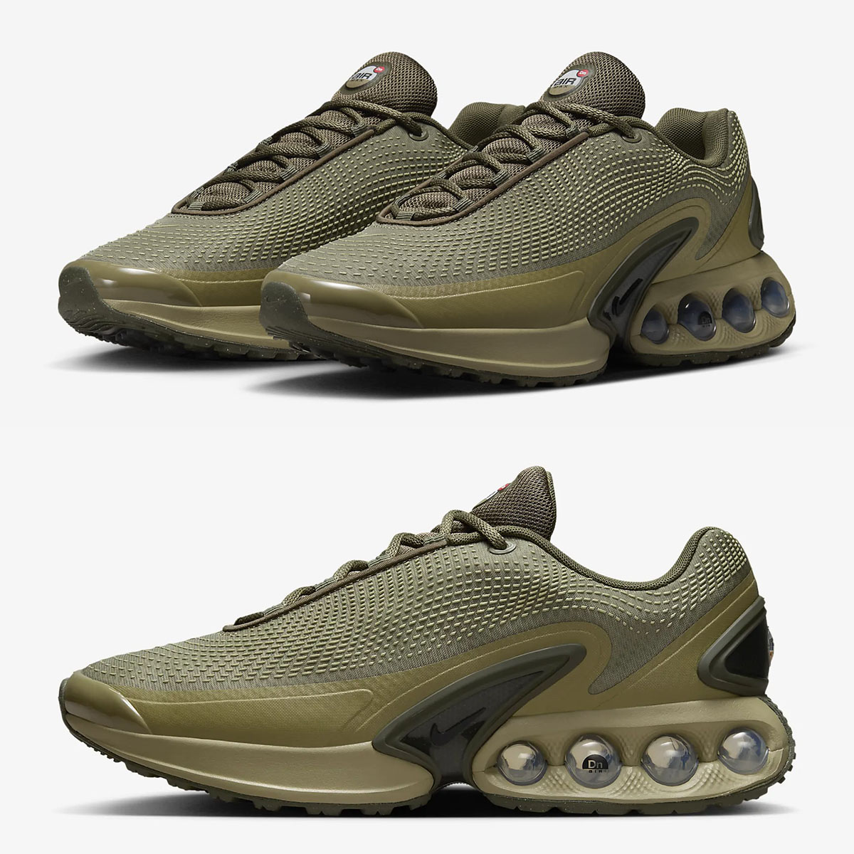 Nike Air Max Dn Medium Olive Neutral Olive Cargo Khaki Black