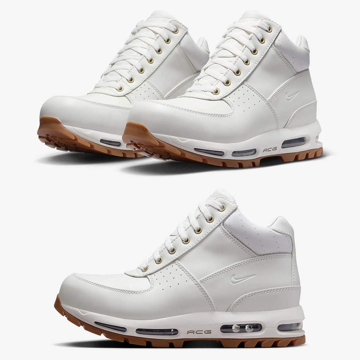 Nike Air Max Goadome Boots Summit White Khaki Gum