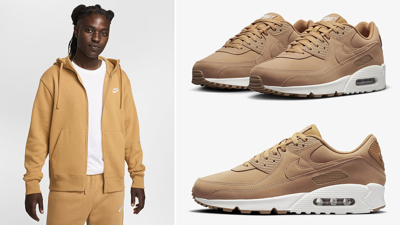 Nike Air Max Premium Flax Hoodie to Match Sneakers