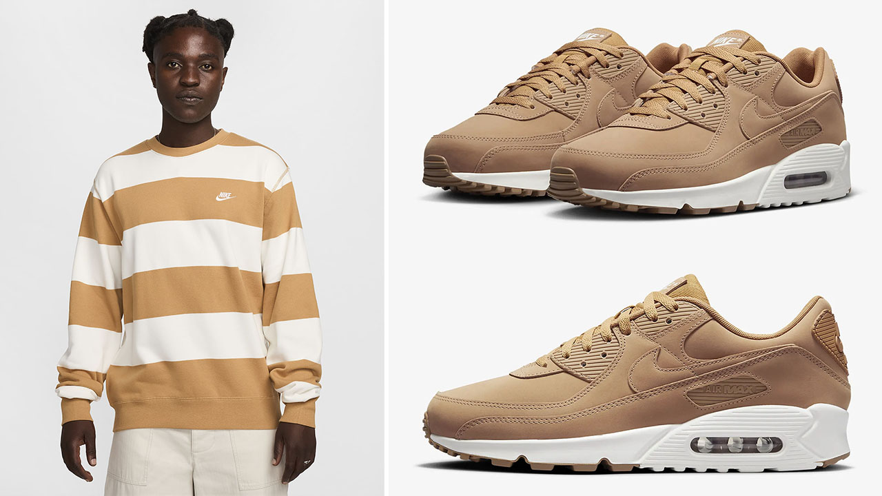 Nike Air Max Premium Flax Sweatshirt to Match Sneakers