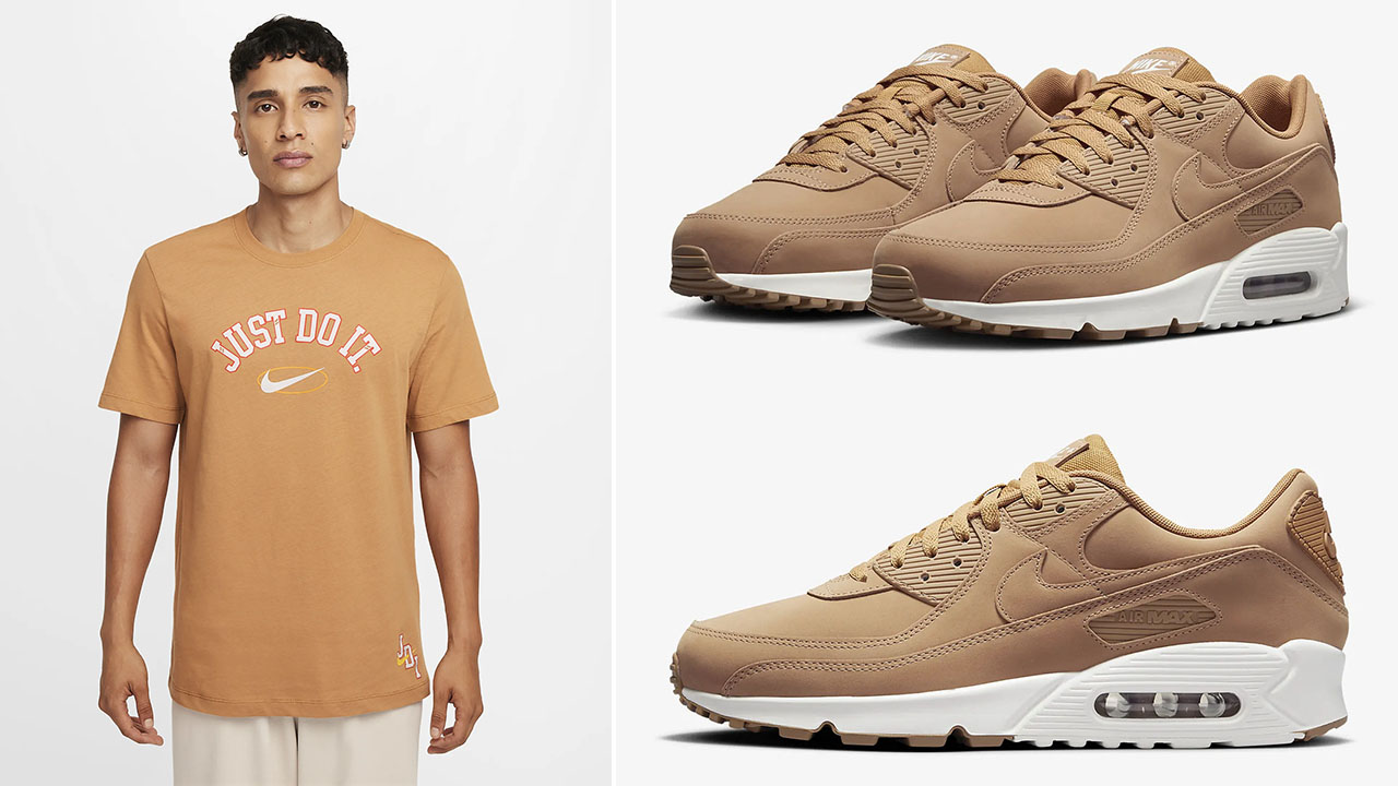 Nike Air Max Premium Flax T Shirt to Match Sneakers