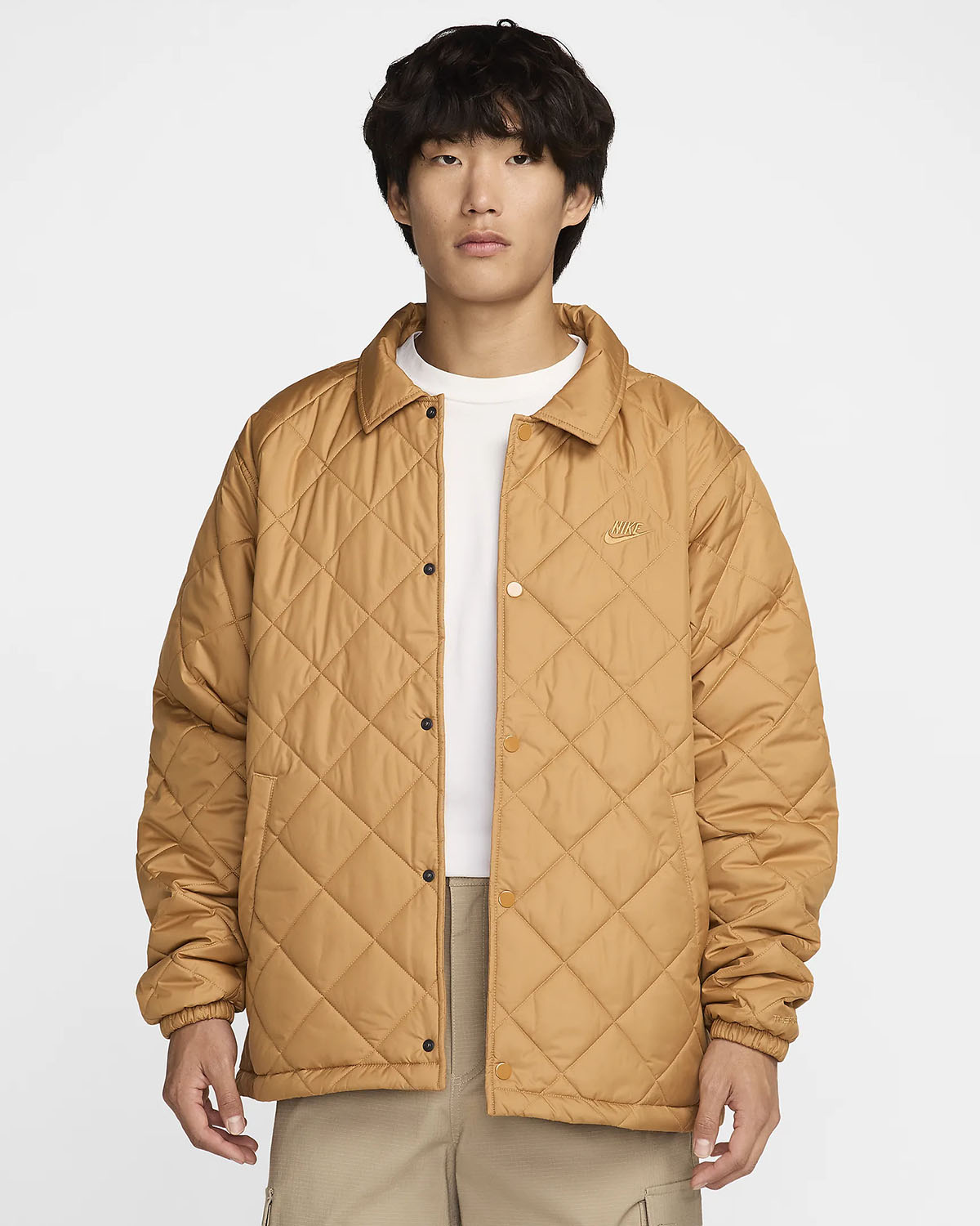 Nike Club Quilted Insulated Jacket Flax