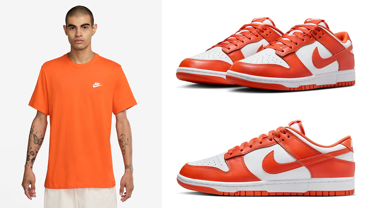 Nike Dunk Low Comsic Clay Sneakers Shirt Outfit