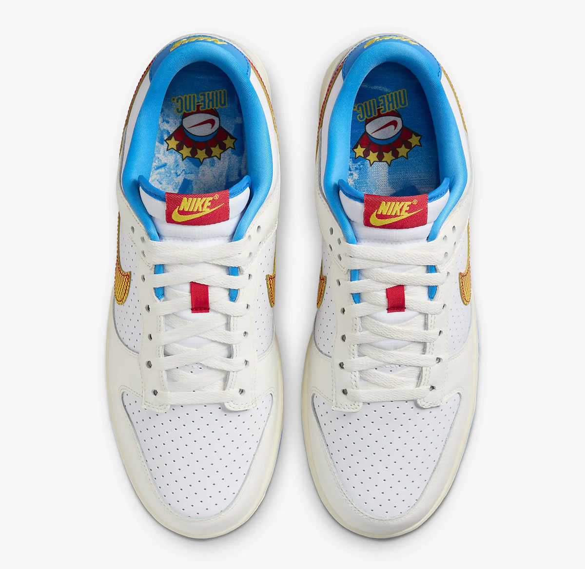 Nike Dunk Low Harlem Globetrotters Mens Shoes 4