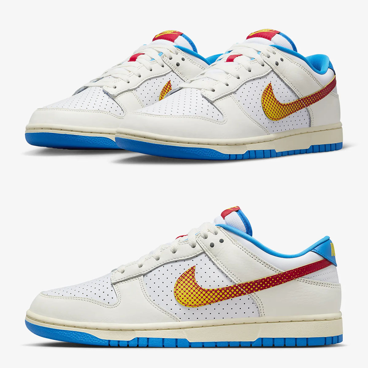 Nike Dunk Low Harlem Globetrotters Mens Shoes