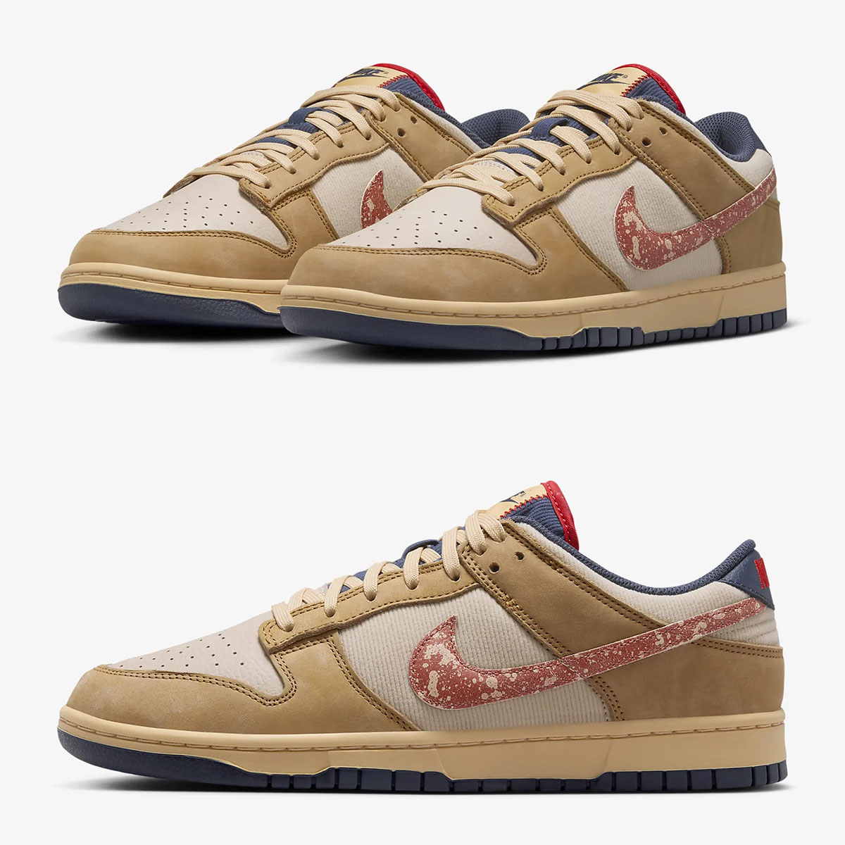 Nike Dunk Low Wheat Sanddrift Celestial Gold Burnt Sunrise