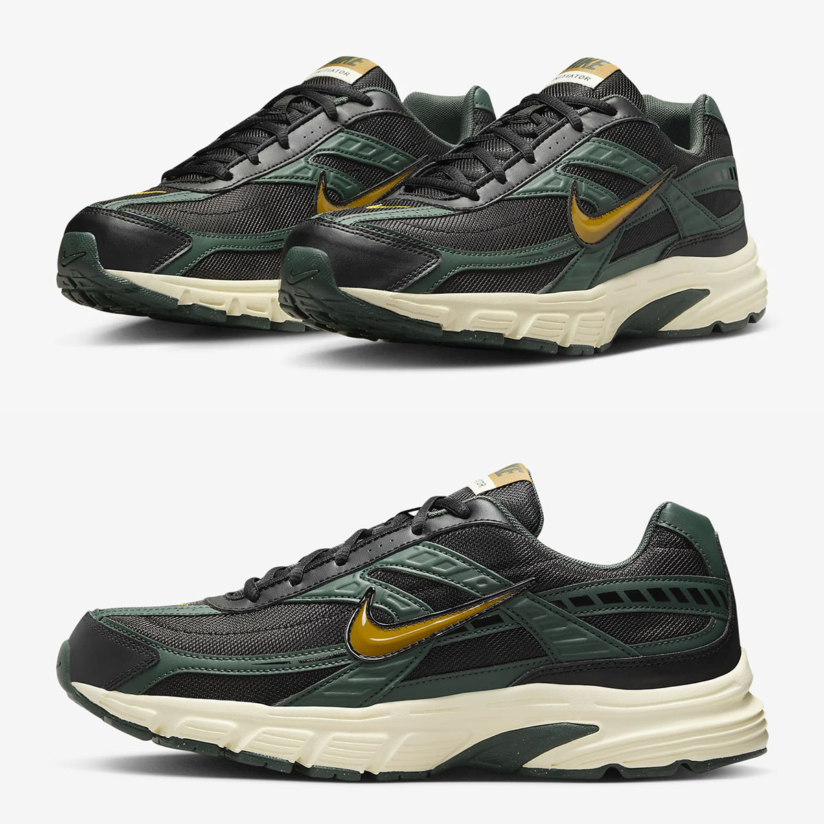 Nike Initiator Black Vintage Green Coconut Milk Bronzine