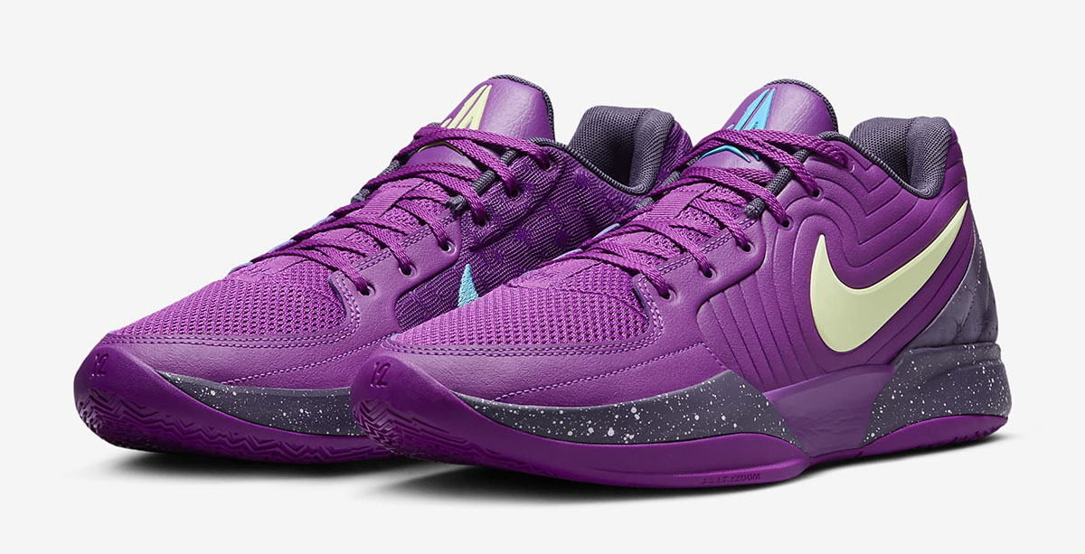 Nike Ja 2 Stargazer Bold Berry Basketball Shoes 1