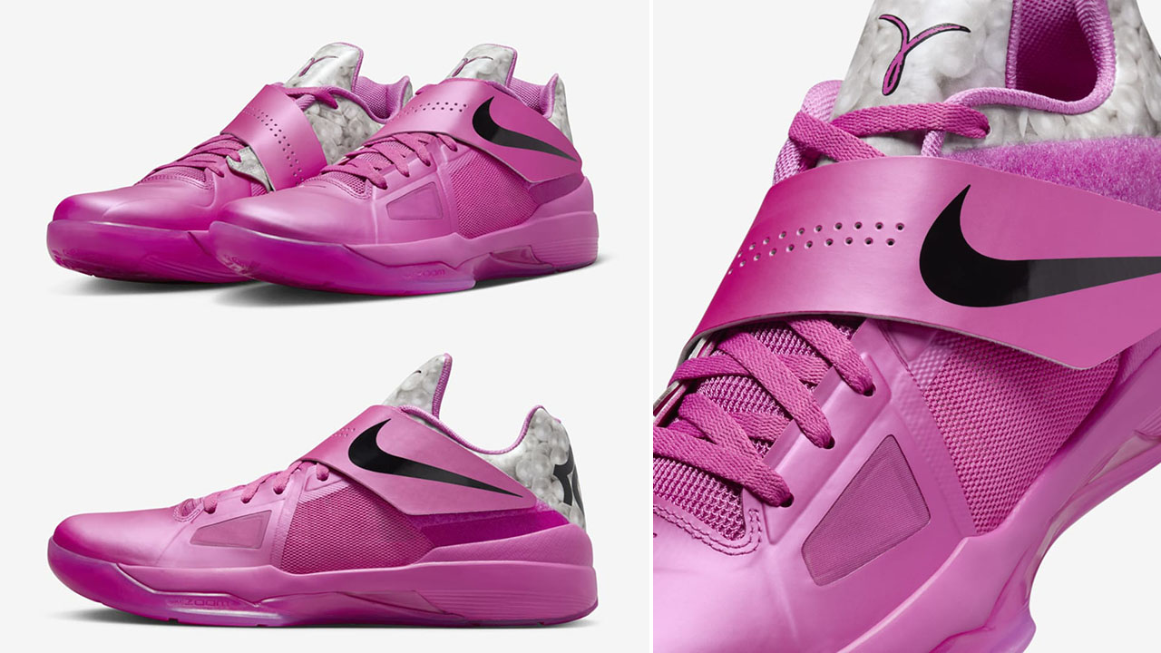 Nike KD 4 Aunt Pearl 2024 Basketball Shoes