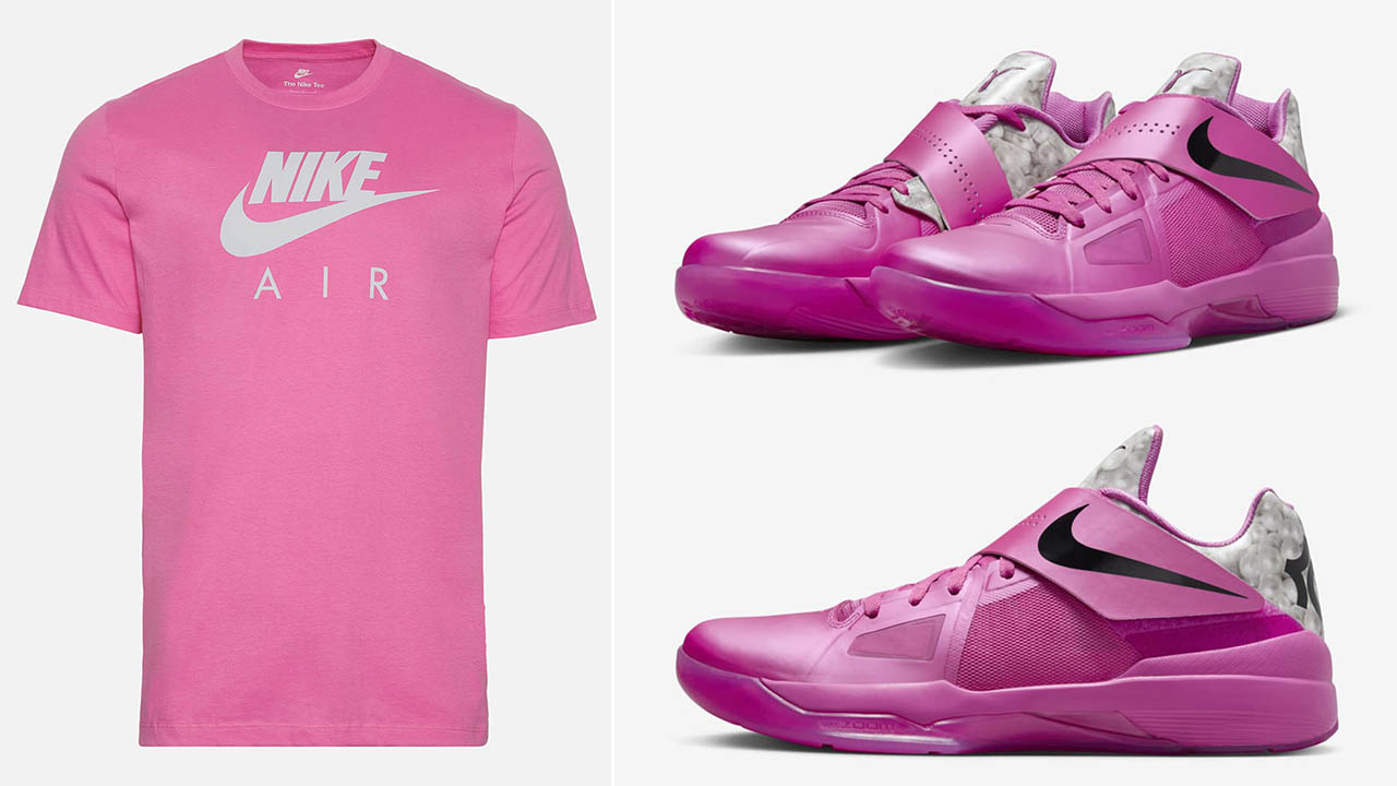 Nike KD 4 Aunt Pearl 2024 Shirt to Match Sneakers