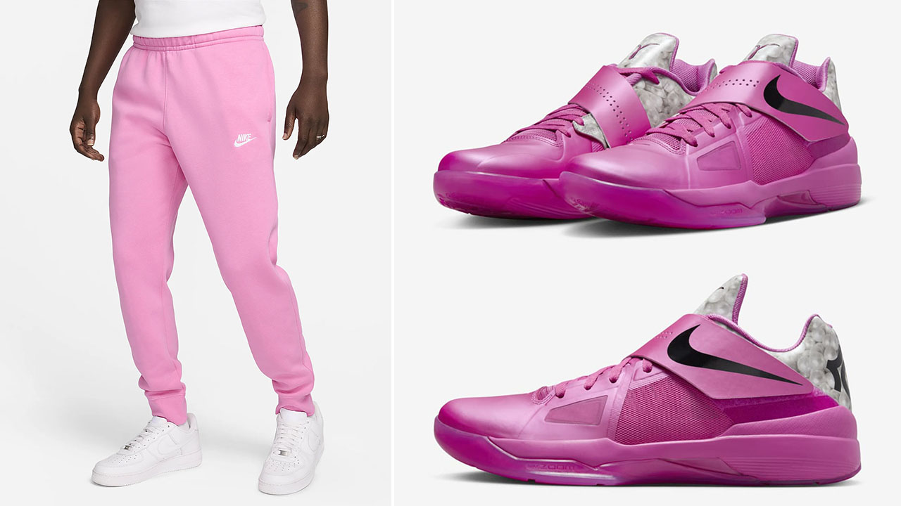 Nike KD 4 Aunt Pearl Pants to Match Sneakers