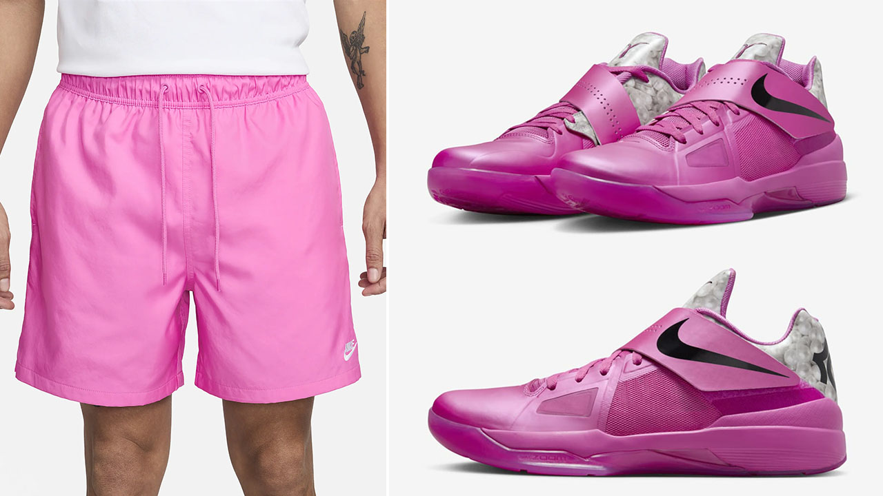 Nike KD 4 Aunt Pearl Shorts to Match Sneakers