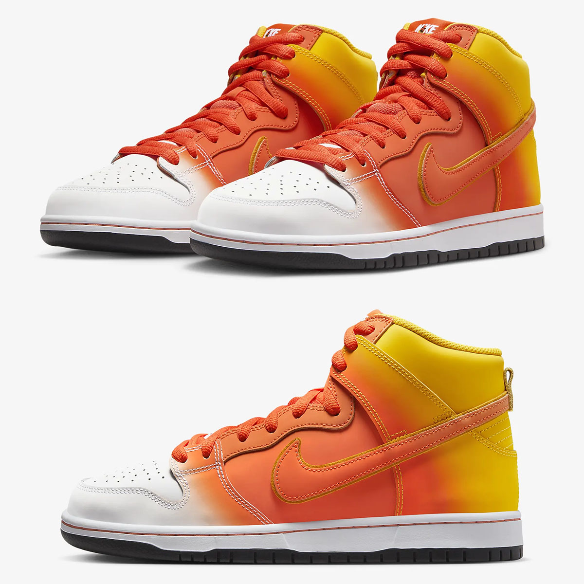 Nike SB Dunk High Candy Corn Sweet Tooth Shoes