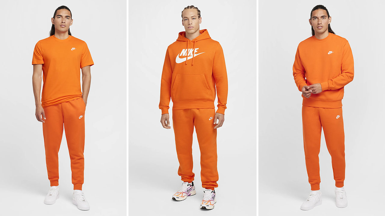 Nike Safety Orange Clothing Sneakers Outfits