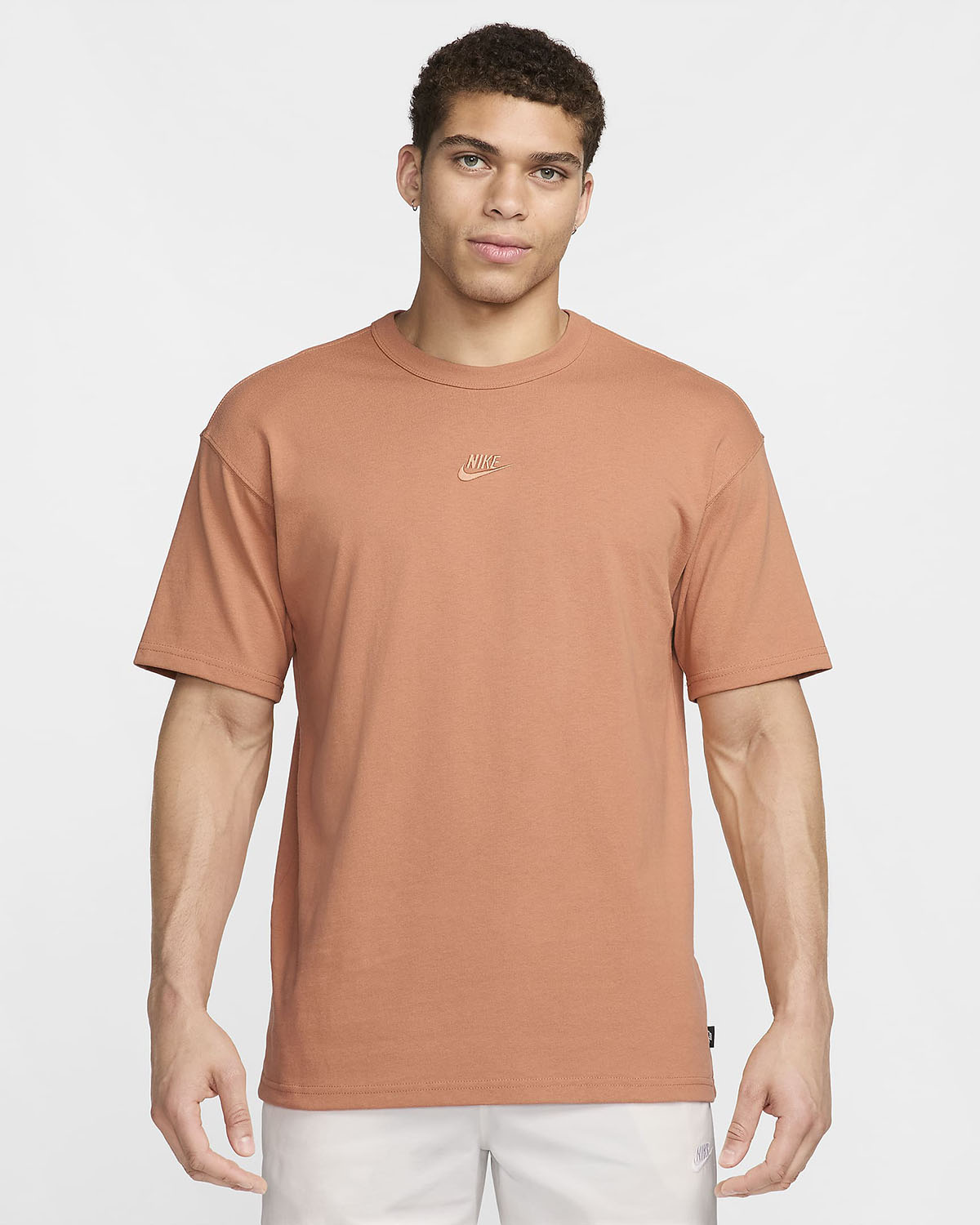 Nike Sportswear Premium Essentials T Shirt Amber Brown