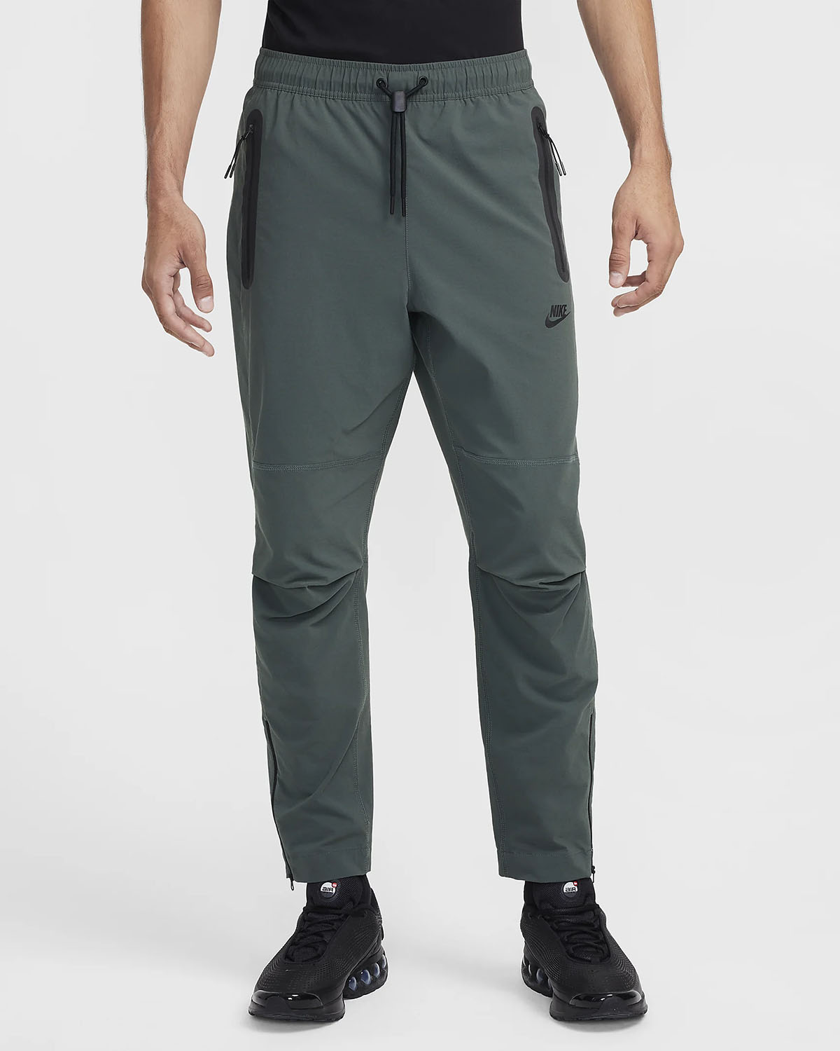 Nike Tech Woven Pants Vintage Green Black