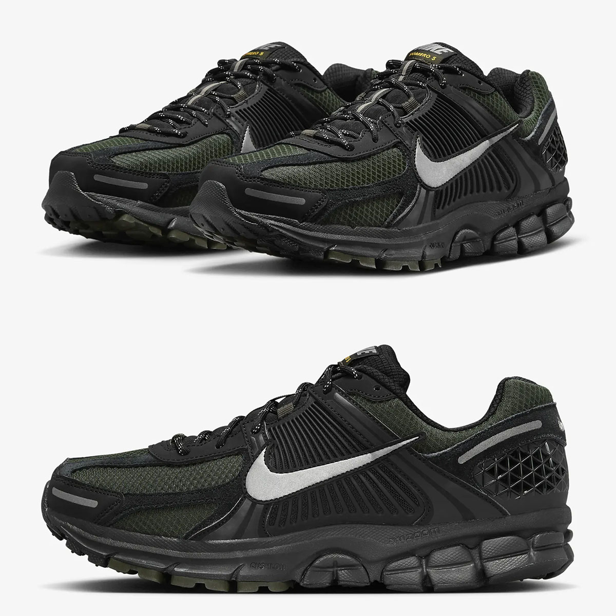 Nike Zoom Vomero 5 Black Sequoia Flat Pewter Metallic Pewter