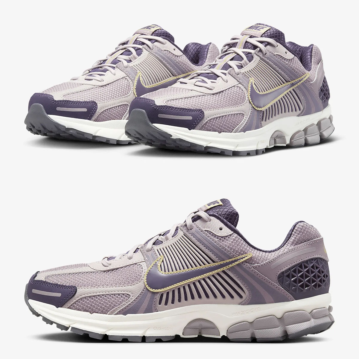 Nike Zoom Vomero 5 Platinum Violet Light Violet Ore Team Gold Dark Raisin