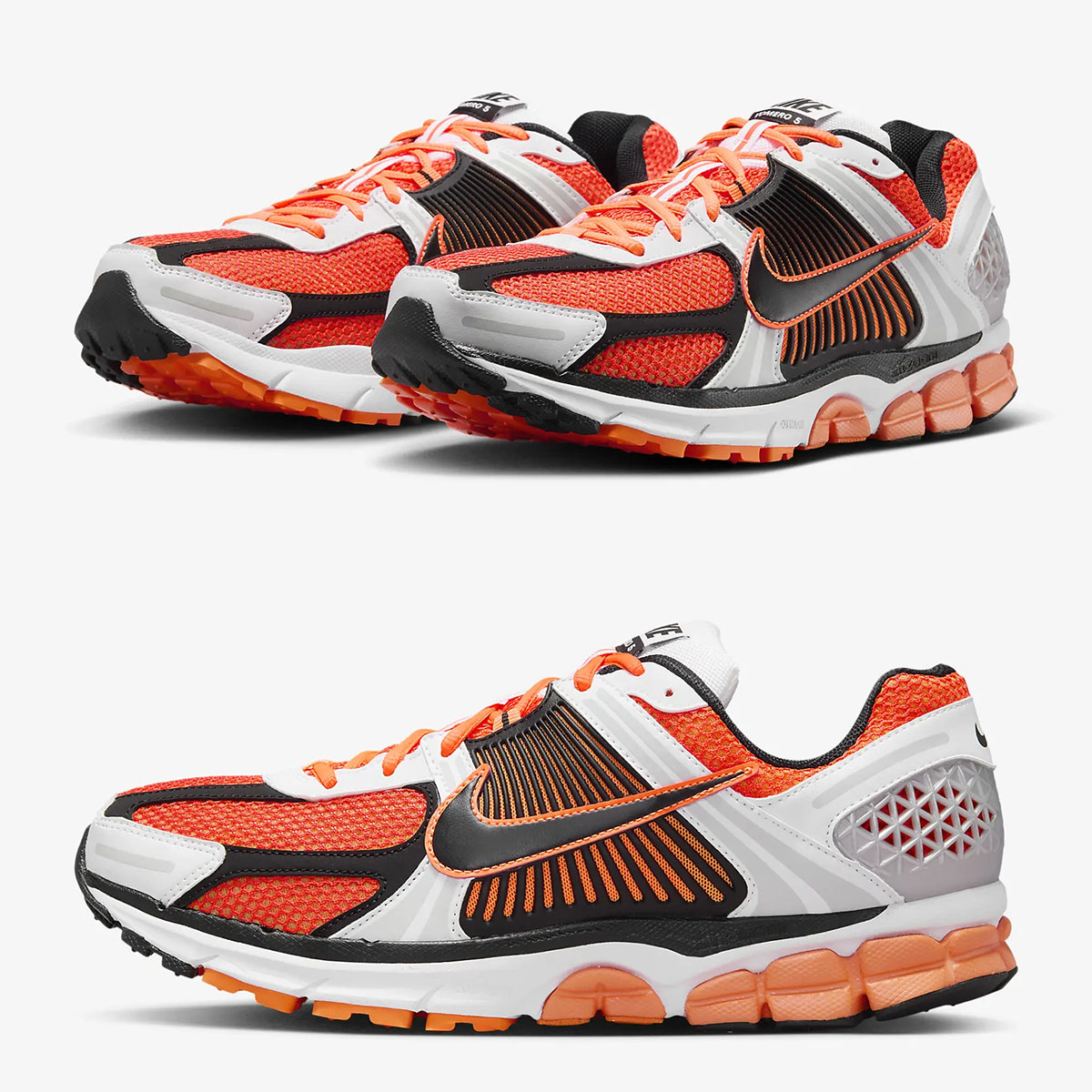 Nike Zoom Vomero 5 Total Orange White Black