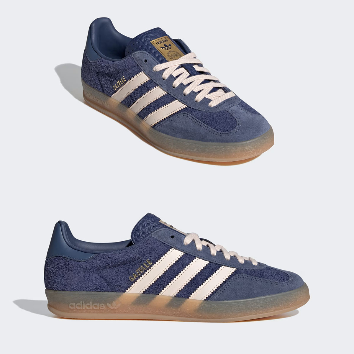 adidas Gazelle Indoor Dark Blue Bliss Orange Preloved Blue