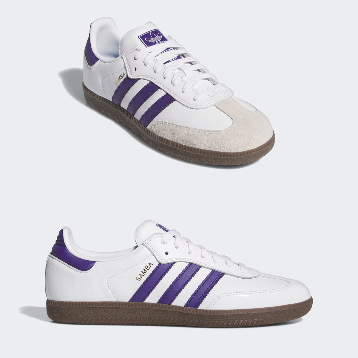 adidas Samba ADV Cloud White Collegiate Purple