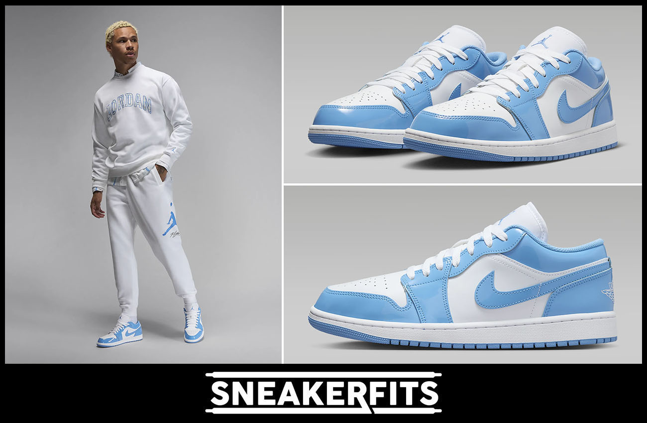 Air Jordan 1 Low Legend Blue Mens Shoes Clothing Outfits Sneakerfits