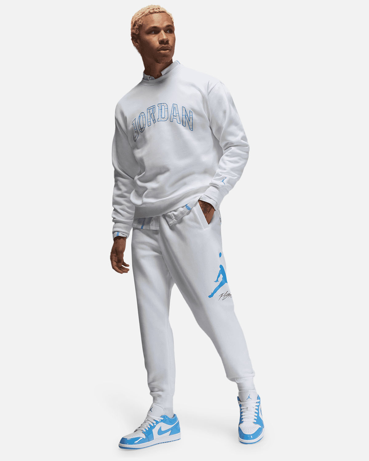 Air Jordan 1 Low Legend Blue Outfit