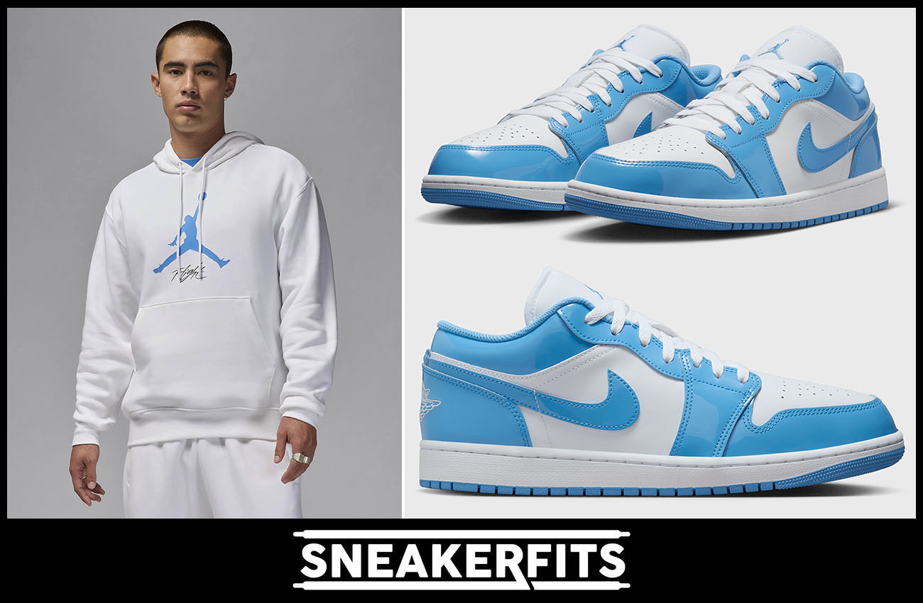 Air Jordan 1 Low Legend Blue Sneakers and Outfits Sneakerfits