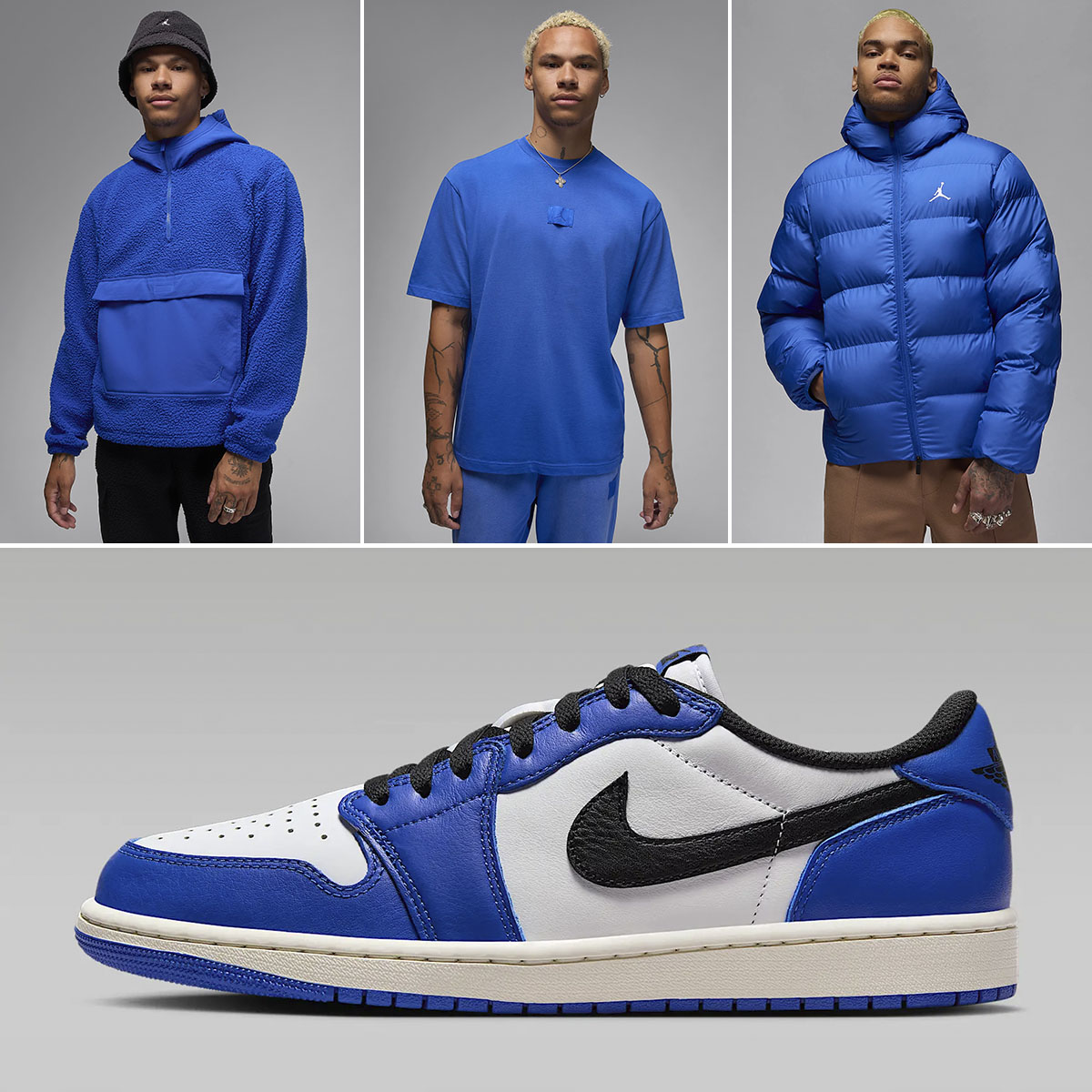 Air Jordan 1 Low OG Game Royal Outfits