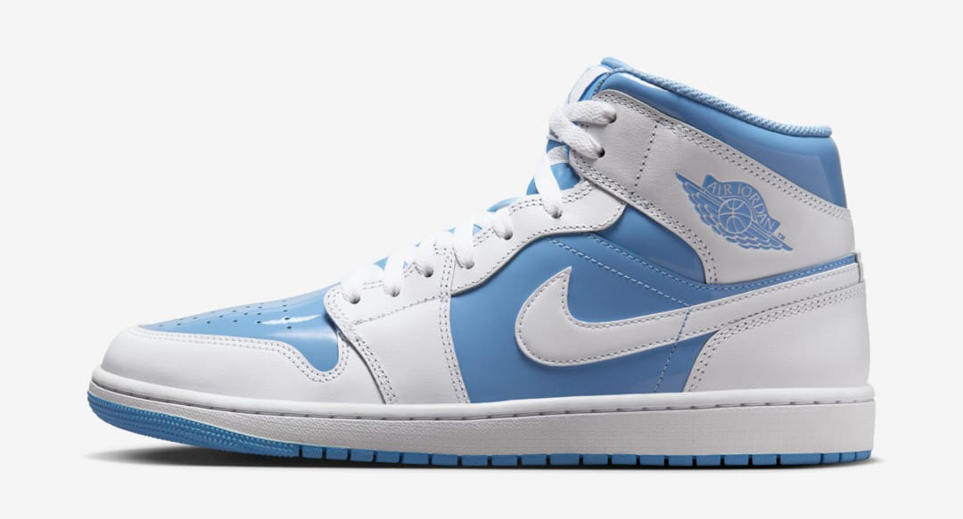 Air Jordan 1 Mid Legend Blue Mens Shoes 2