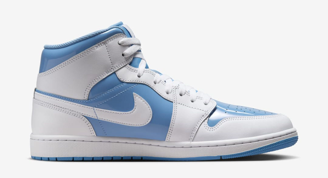 Air Jordan 1 Mid Legend Blue Mens Shoes 3