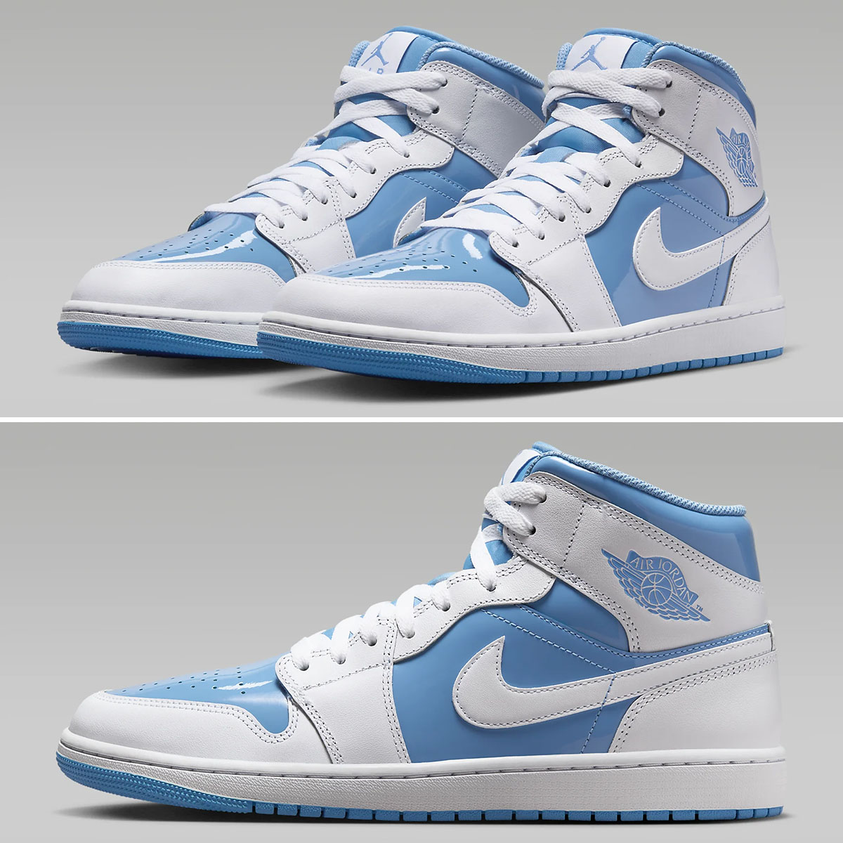 Air Jordan 1 Mid Legend Blue Mens Shoes