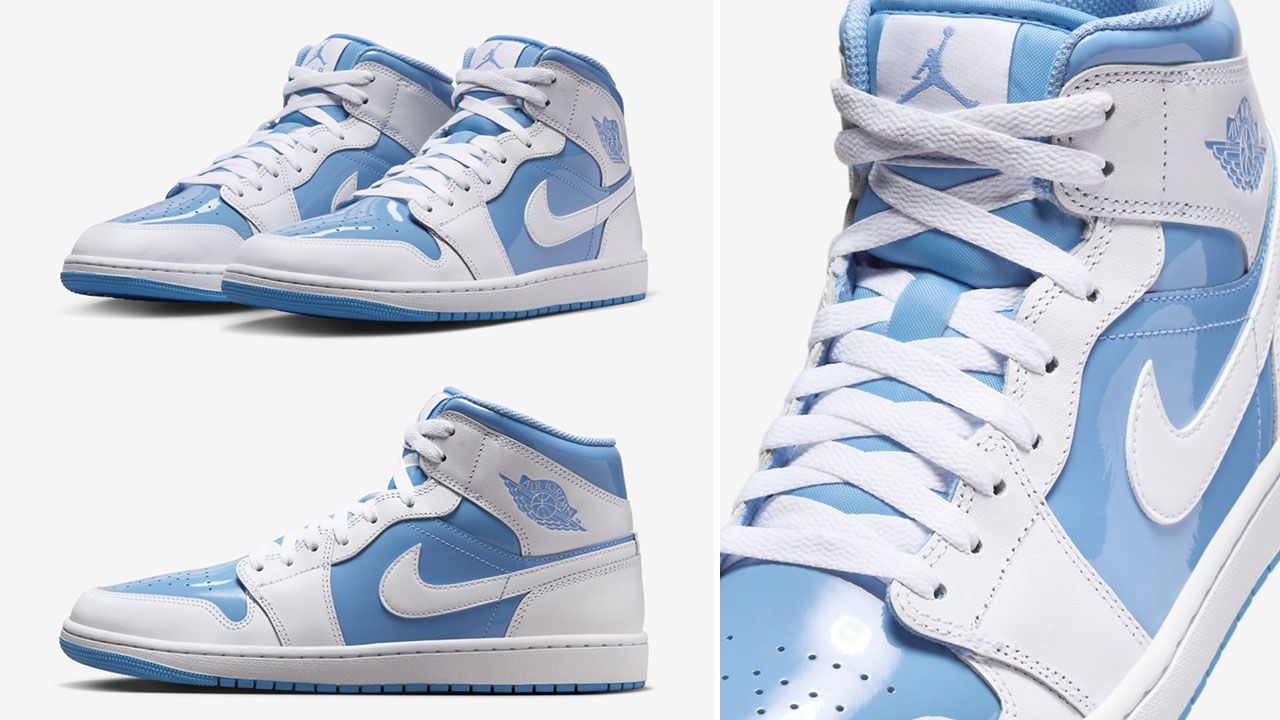 Air Jordan 1 Mid Legend Blue Sneakers