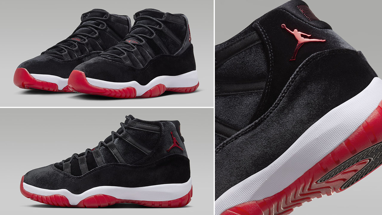 Air Jordan 11 Bred Velvet