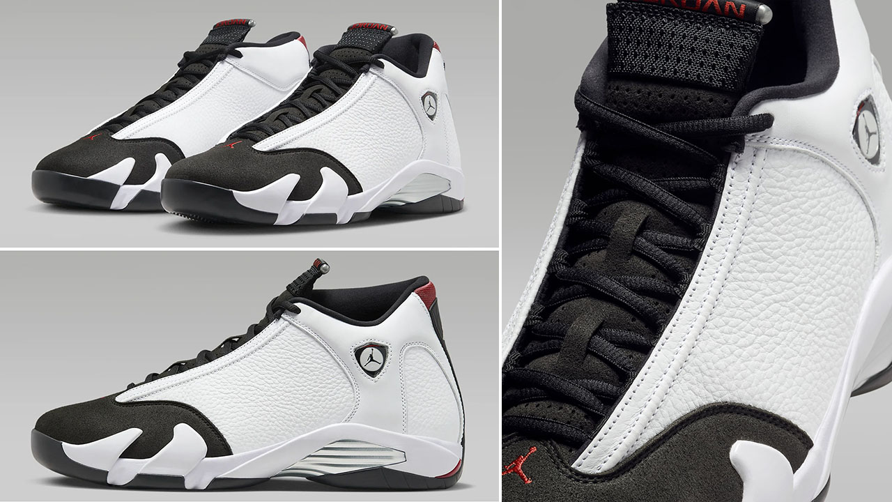 Air Jordan 14 Black Toe 2024 Sneakers