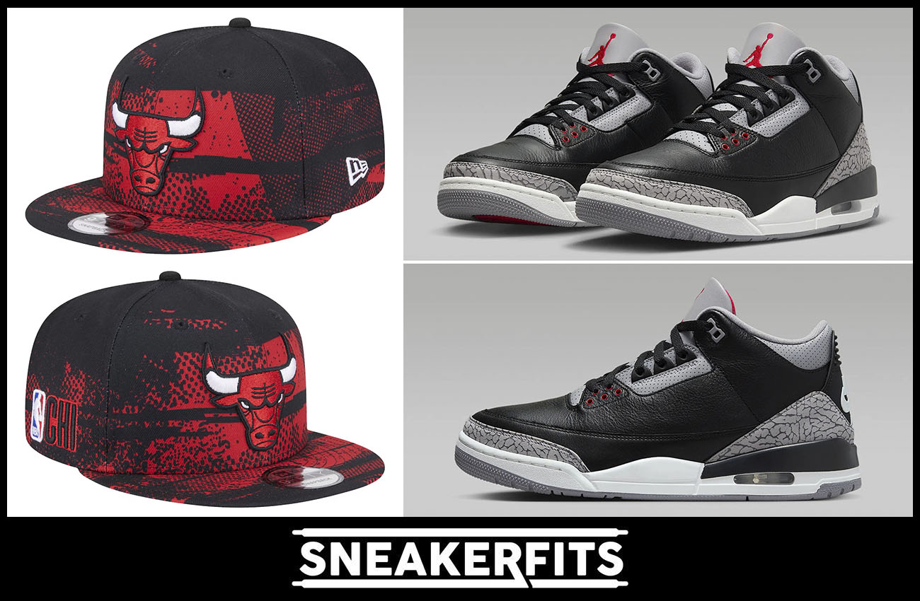 Air-Jordan-3-Black-Cement-2024-Bulls-Hats-to-Match-Sneakers-5-Sneakerfits