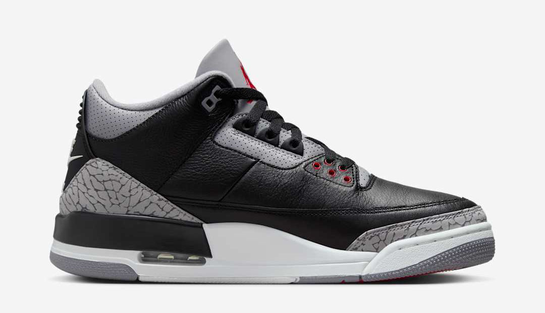 Air Jordan 3 Black Cement 2024 Mens Shoes 3