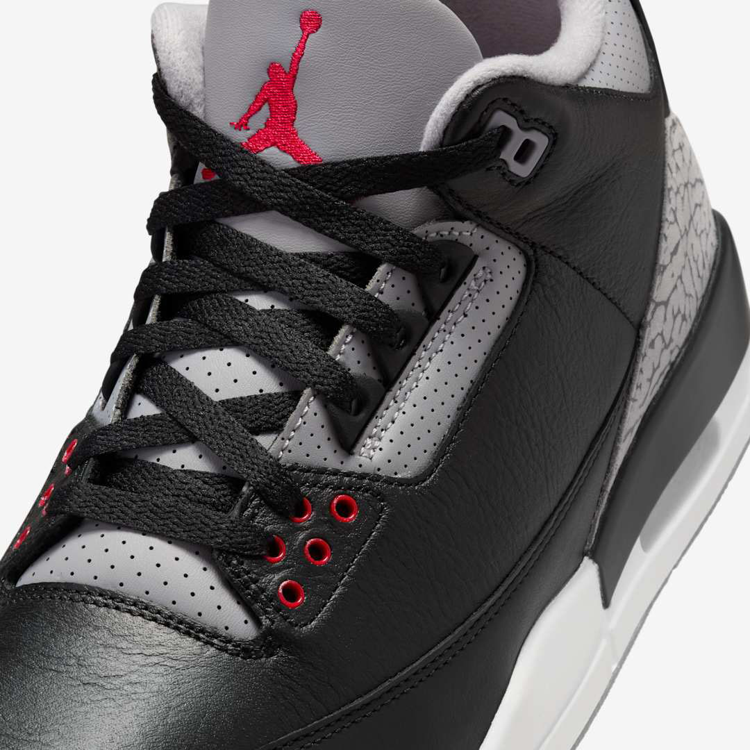 Air Jordan 3 Black Cement 2024 Mens Shoes 7