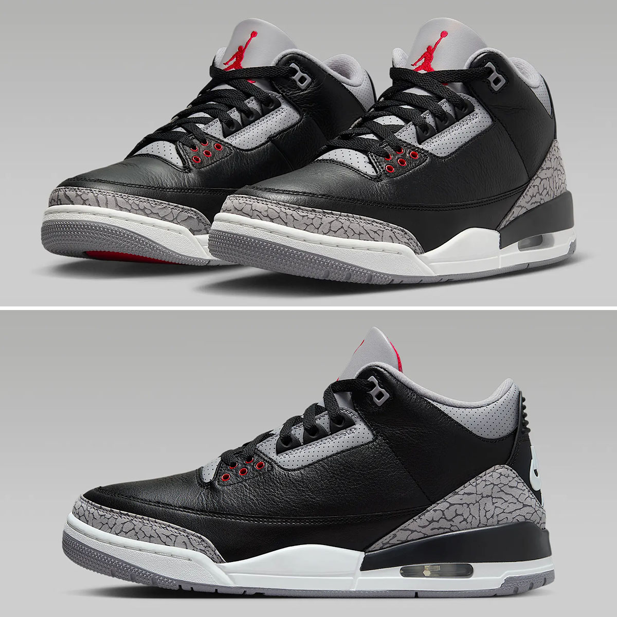 Air Jordan 3 Black Cement Holiday 2024 Release Date