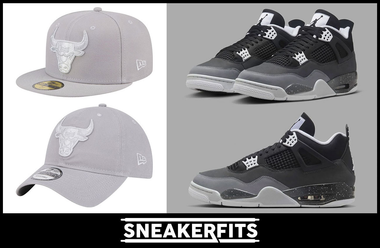 Air Jordan 4 Fear Chicago Bulls Caps