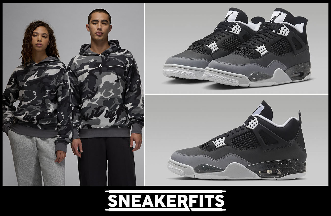 Air Jordan 4 Fear Matching Hoodie Sneakerfits