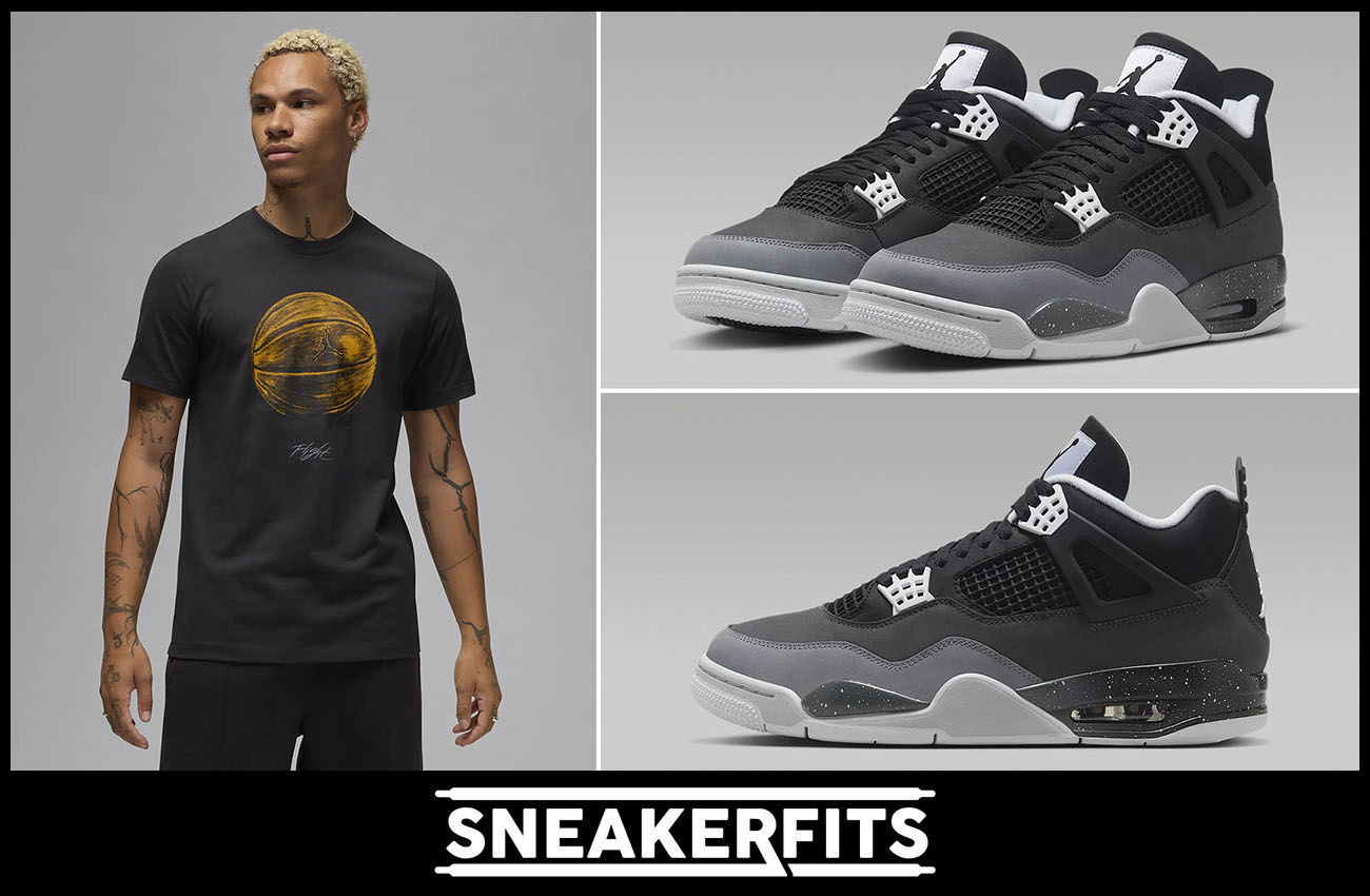 Air Jordan 4 Fear Shirt Outfit Sneakerfits