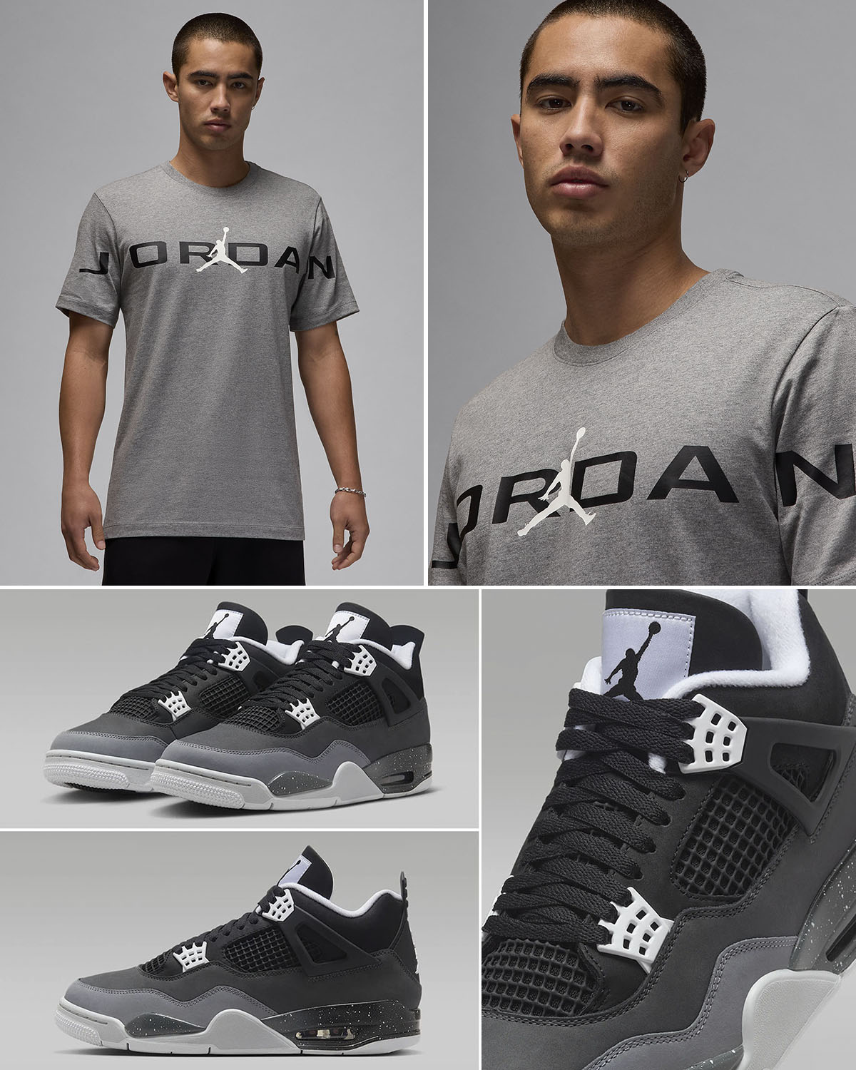 Air Jordan 4 Fear Shirt Outfit