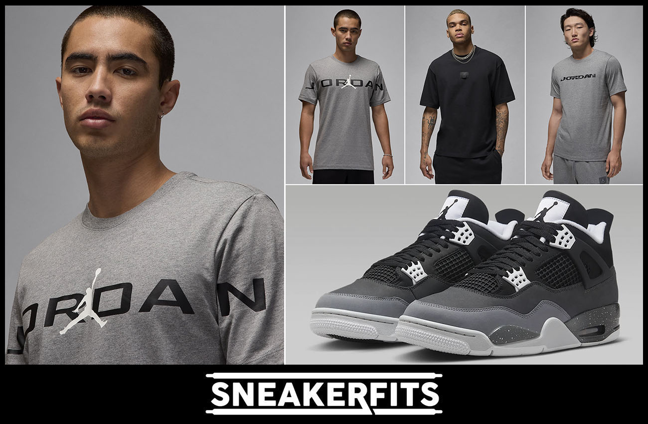 Air Jordan 4 Fear Shirts to Match Sneakerfits